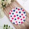 8 Count Pink and Blue Polka Dot Paper Dinner Plates 9 Inch Gender Reveal Baby Shower Supplies